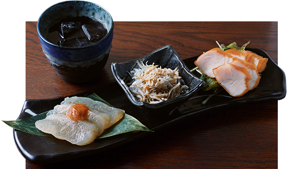 蕎麦と酒 遊山の昼飲みセット